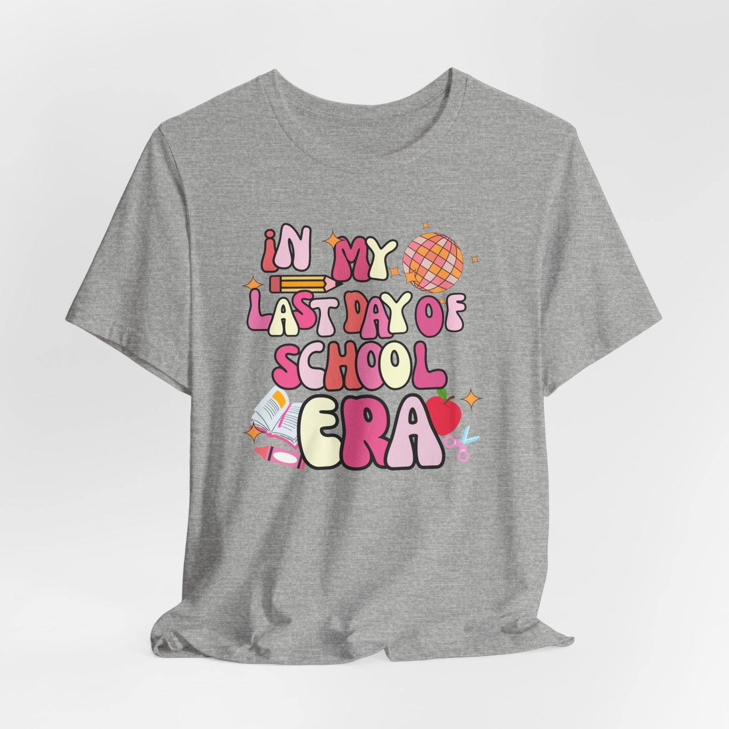 Groovy & Pink Last Day of School Tee