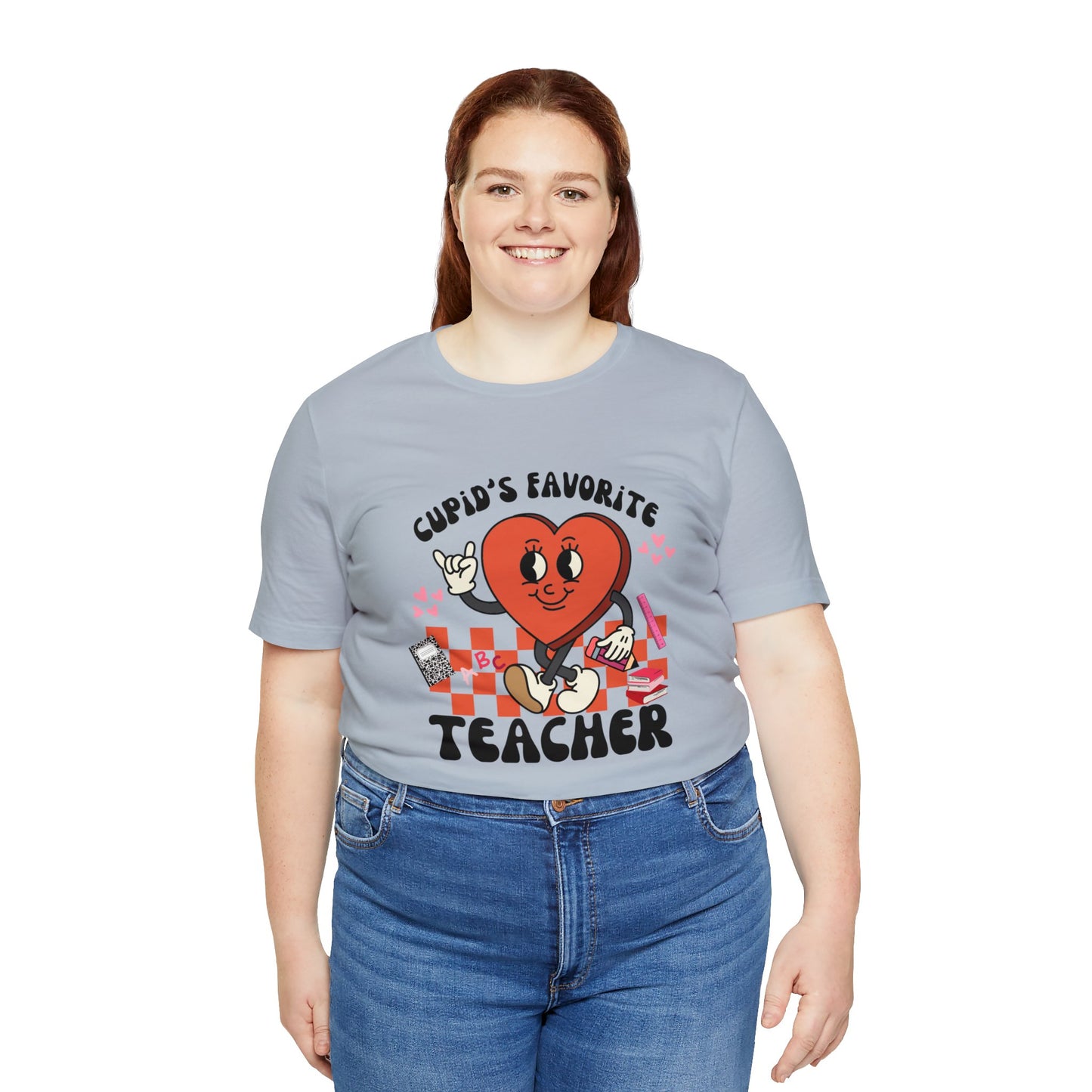 Cupid's Favorite Teacher Short Sleeve Tee