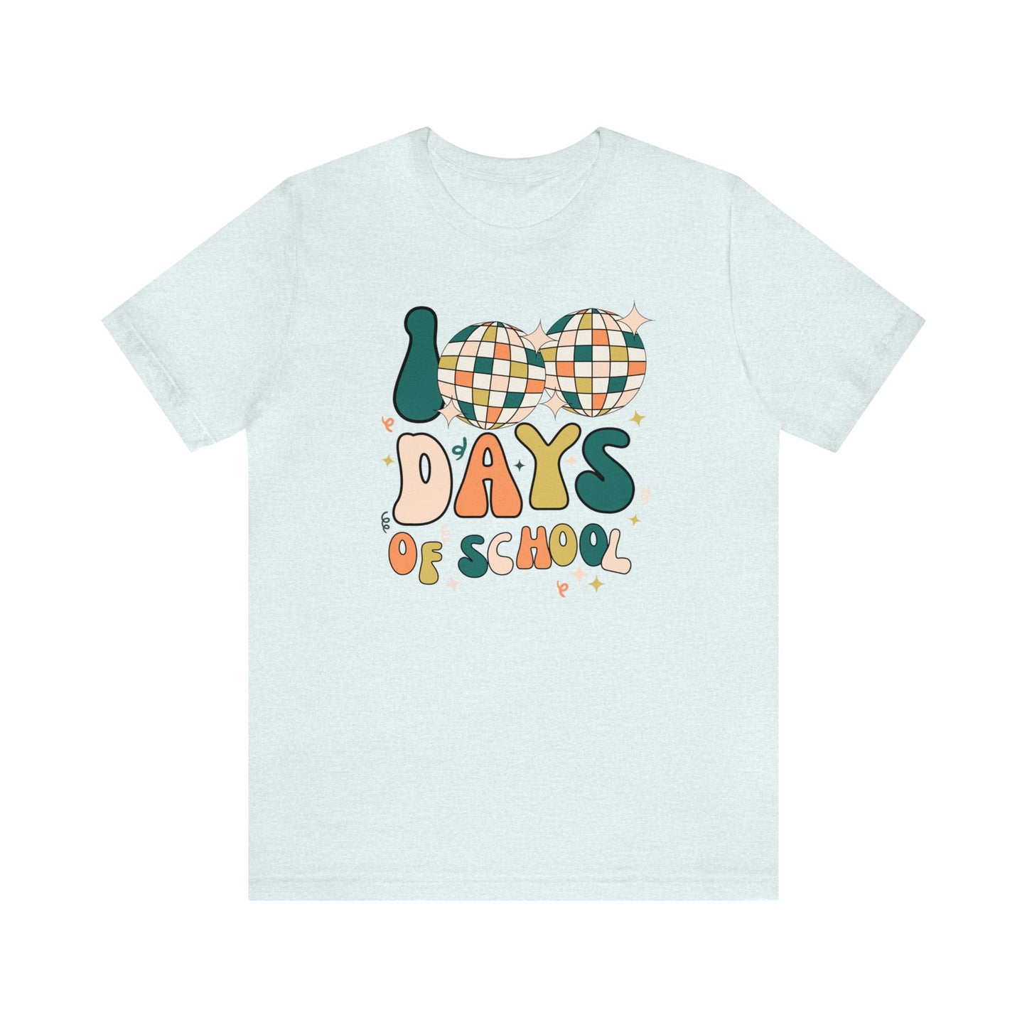 Disco 100 Days of School Short Sleeve Tee