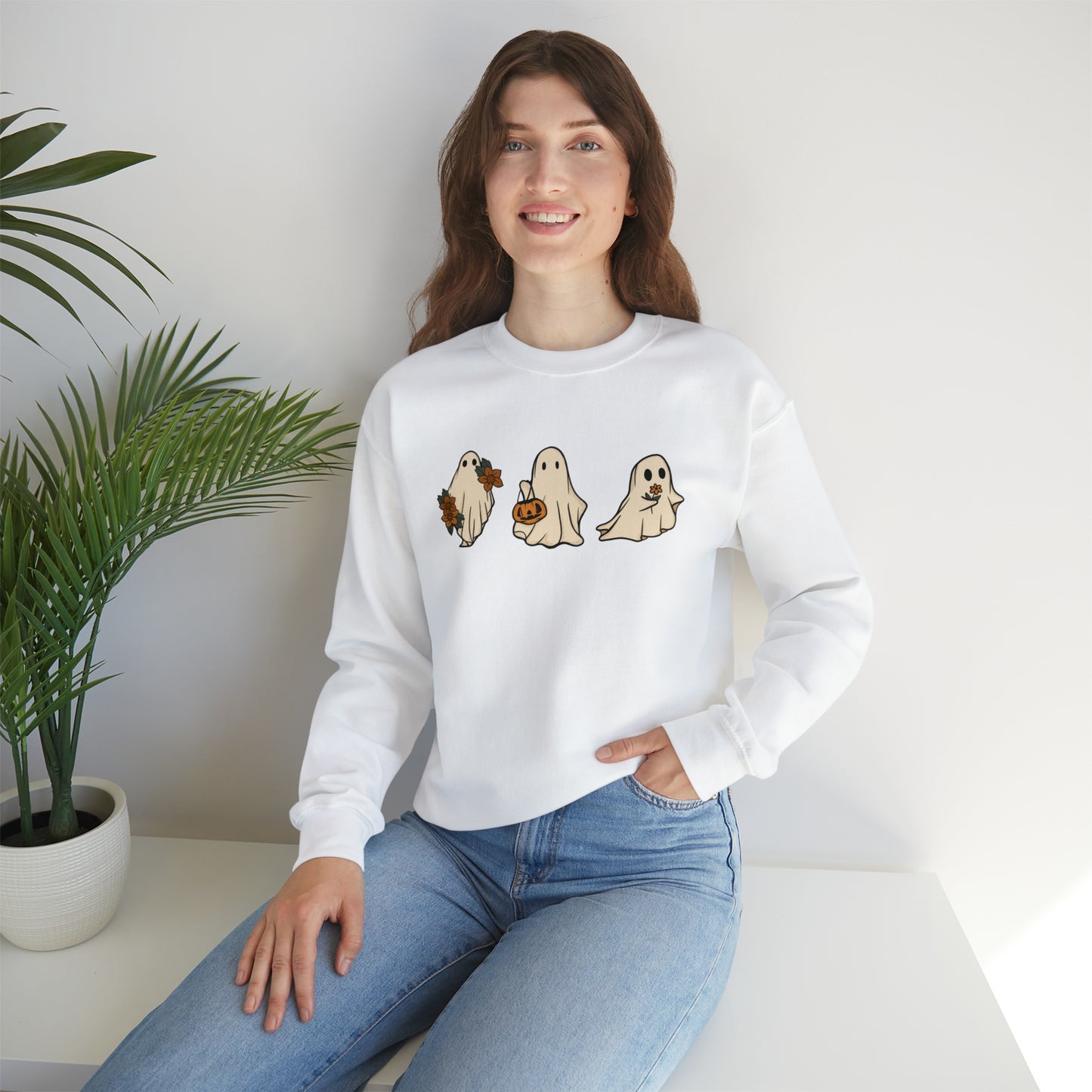 Aesthetic Ghosts Crewneck Sweatshirt