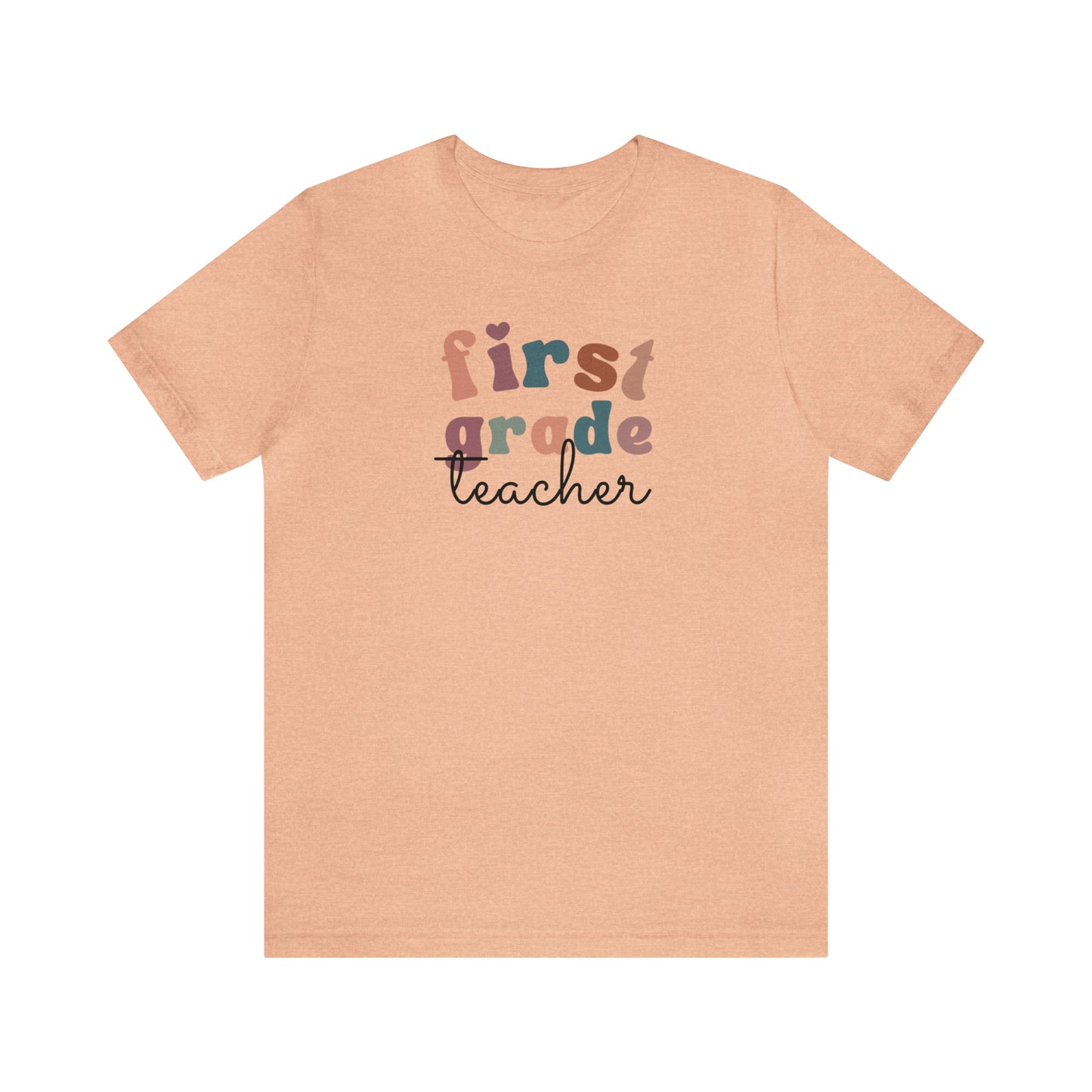 Retro First Grade Teacher