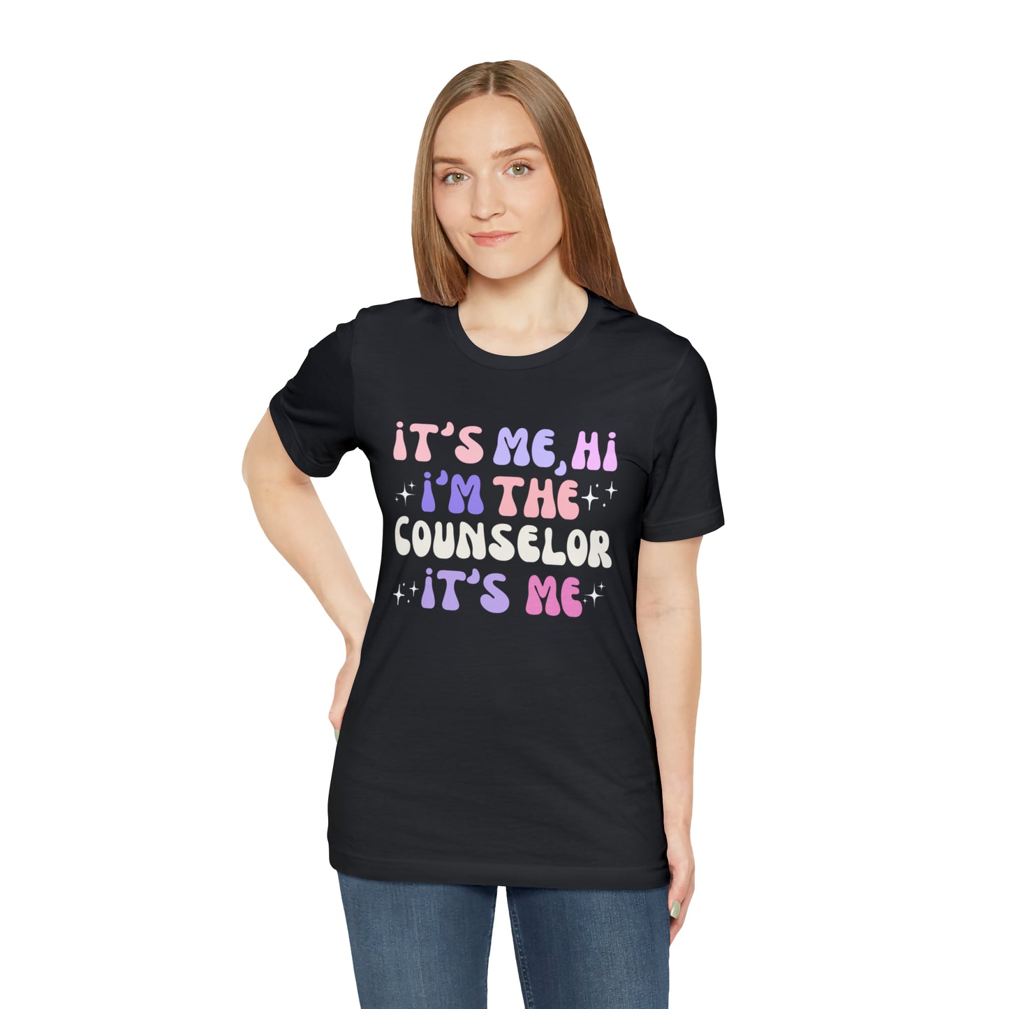 Pink & Purple Counselor Taylor Swift Tee