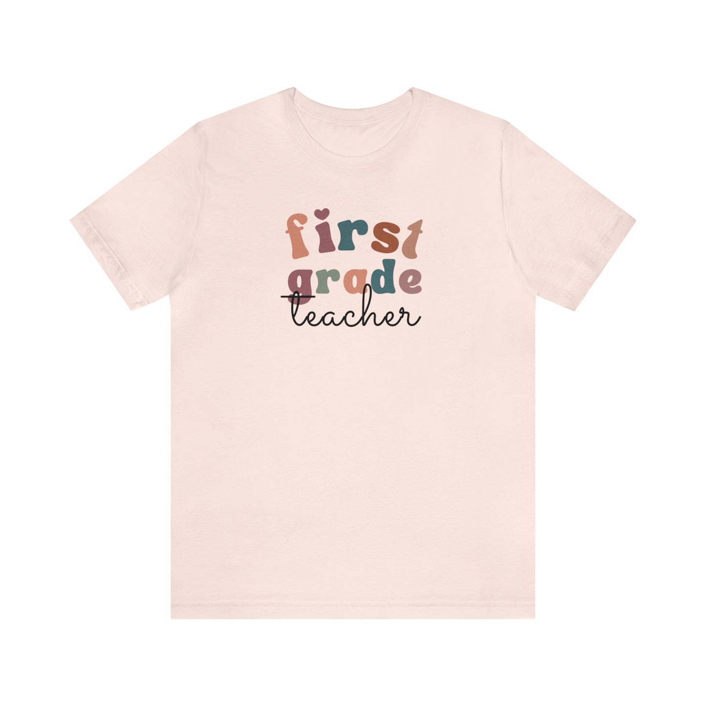 Retro First Grade Teacher