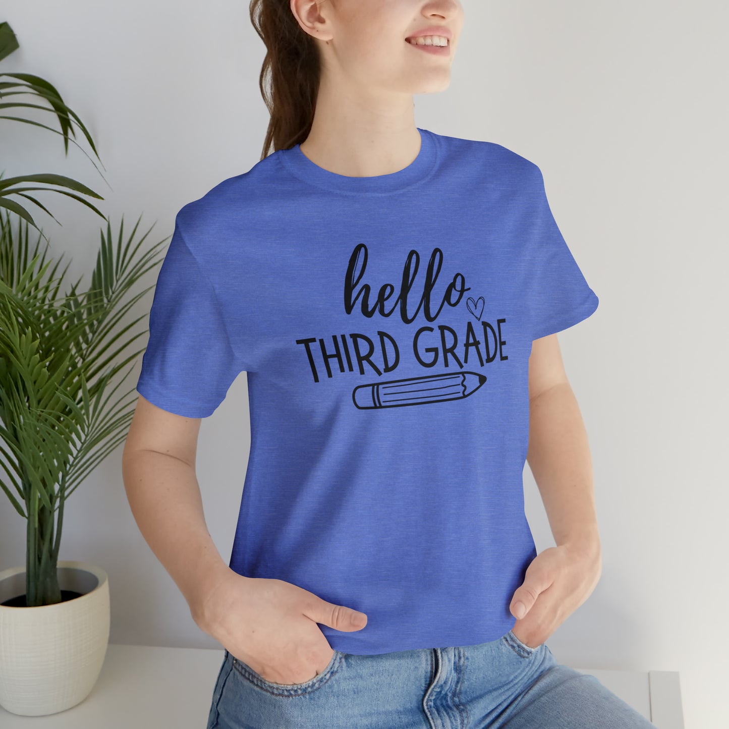 Hello Third Grade Tee