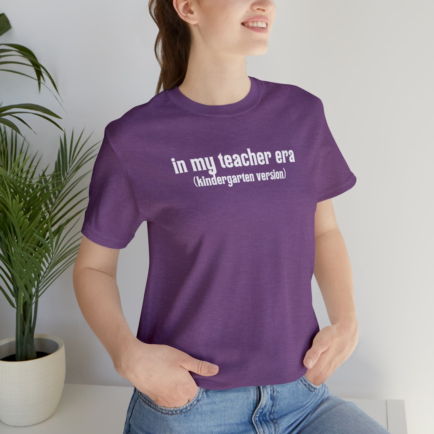 Kindergarten Teacher Era Tee