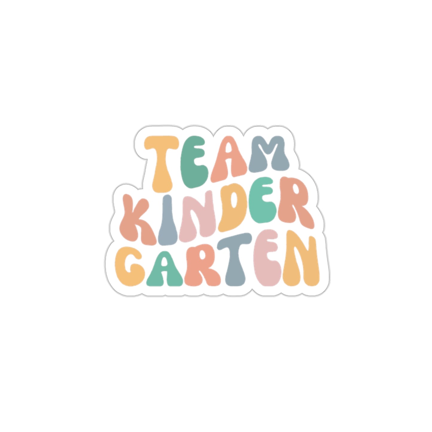 Cool Retro Team Kindergarten