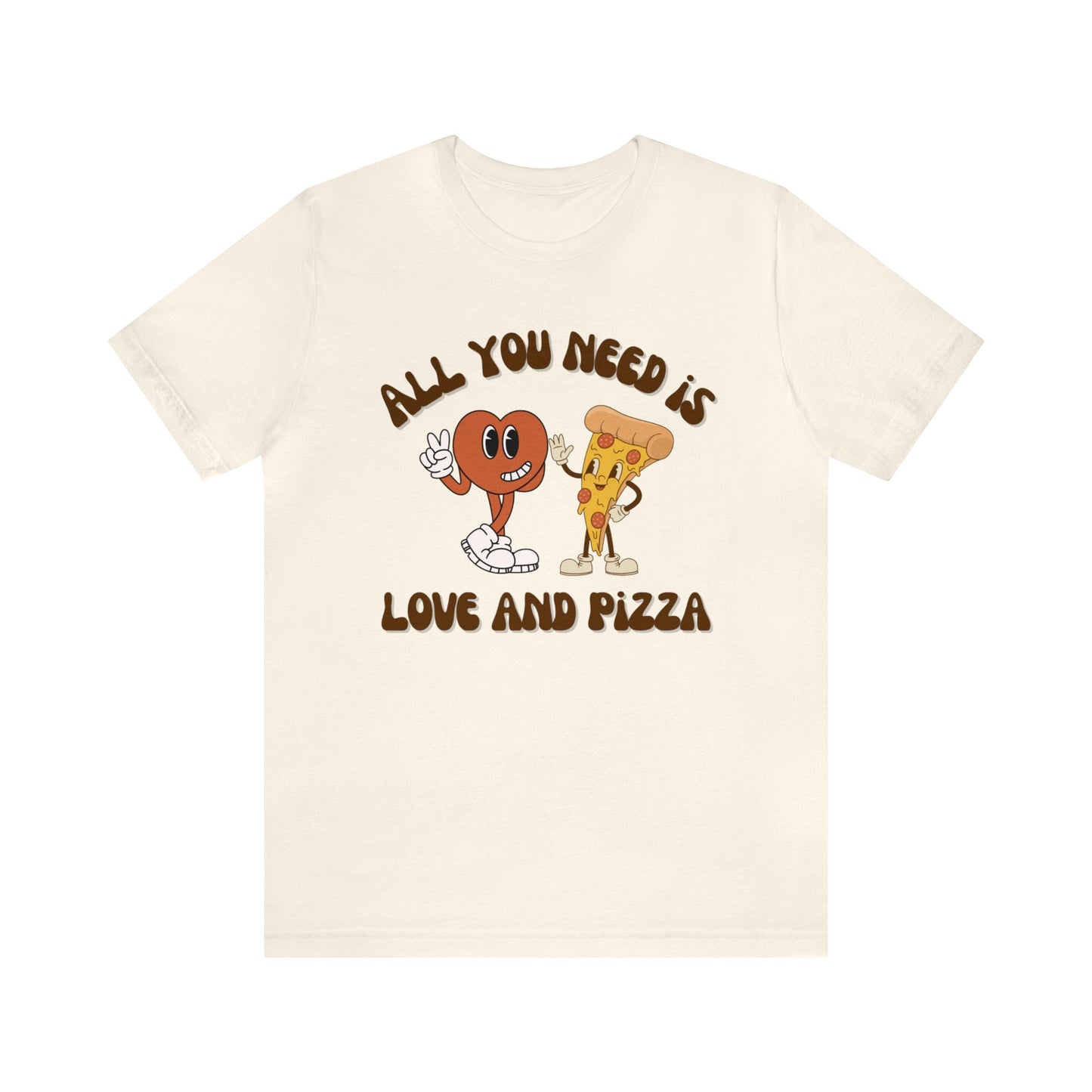 Love & Pizza Short Sleeve Tee