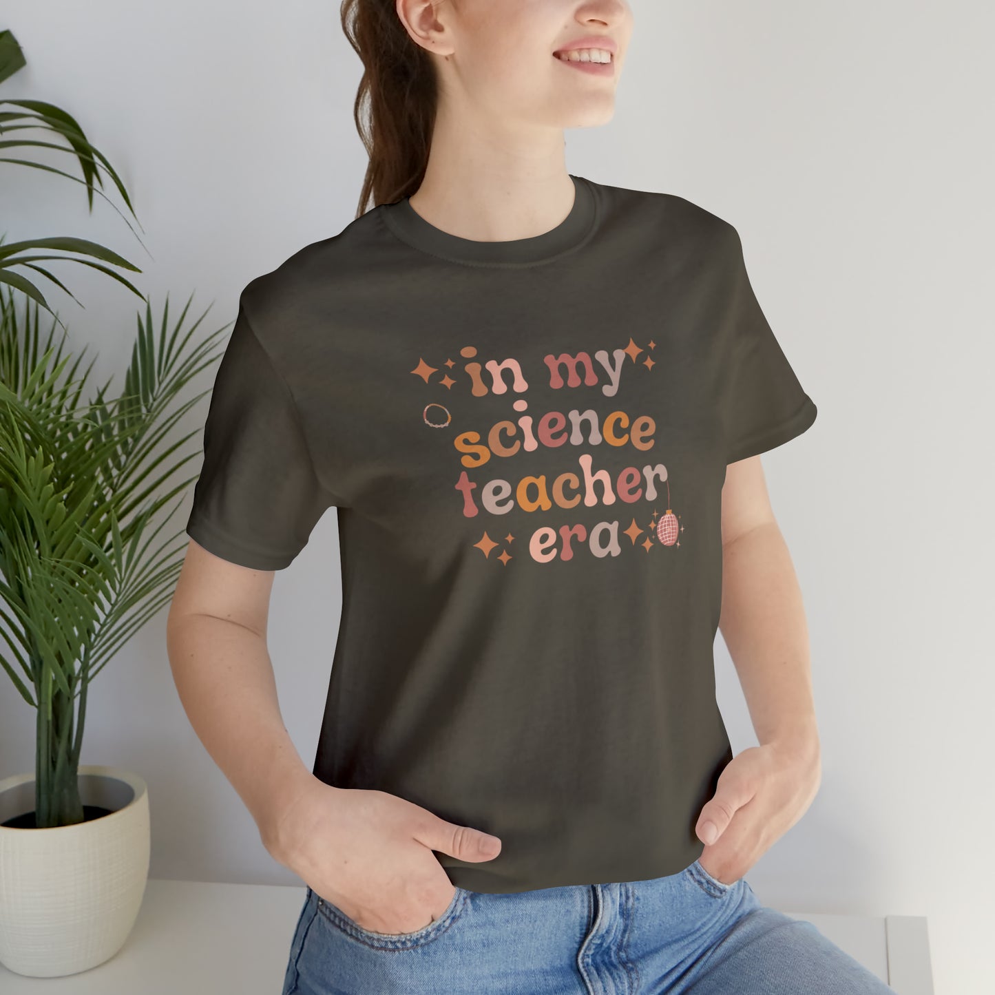 Disco Science Teacher Era Tee