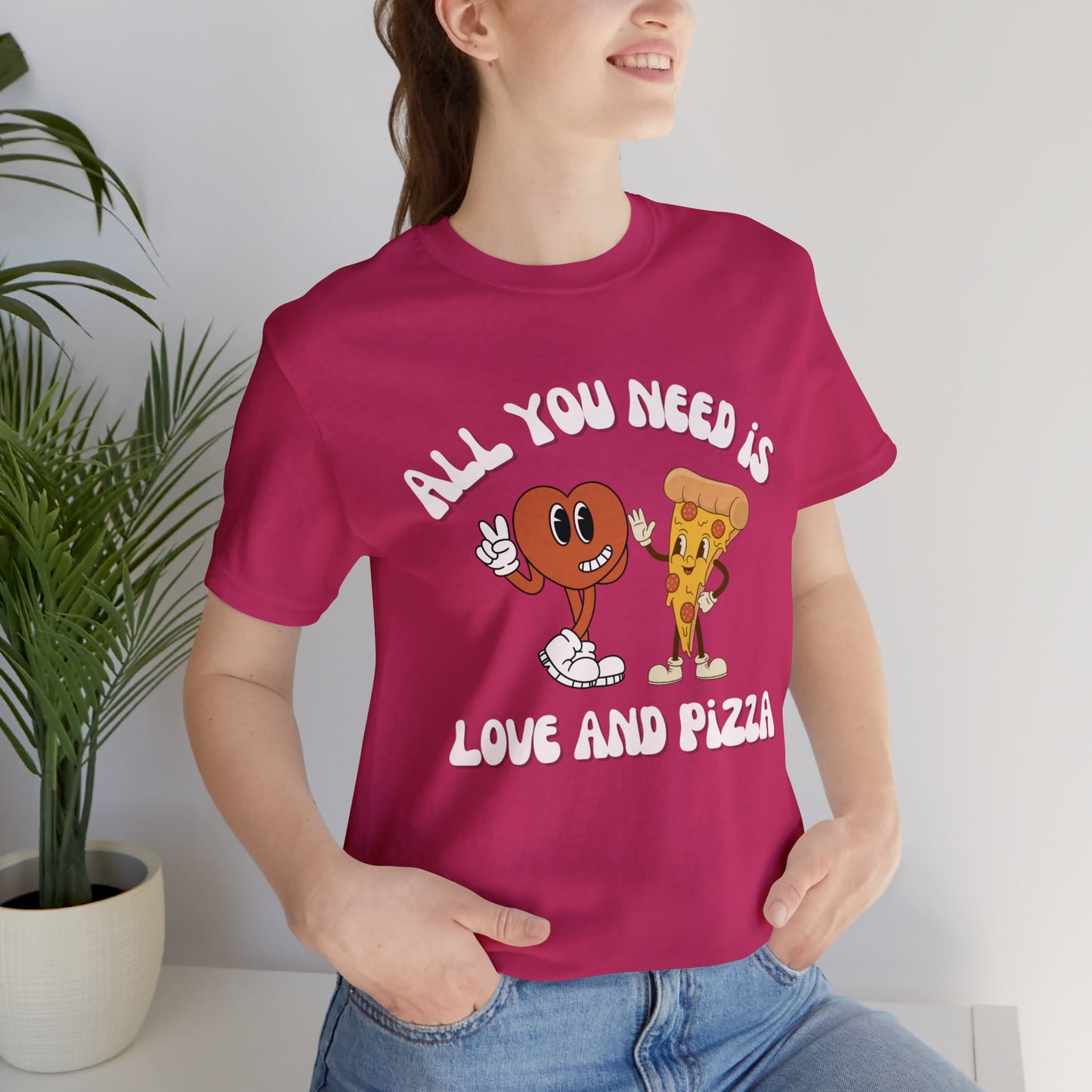 Love & Pizza Short Sleeve Tee