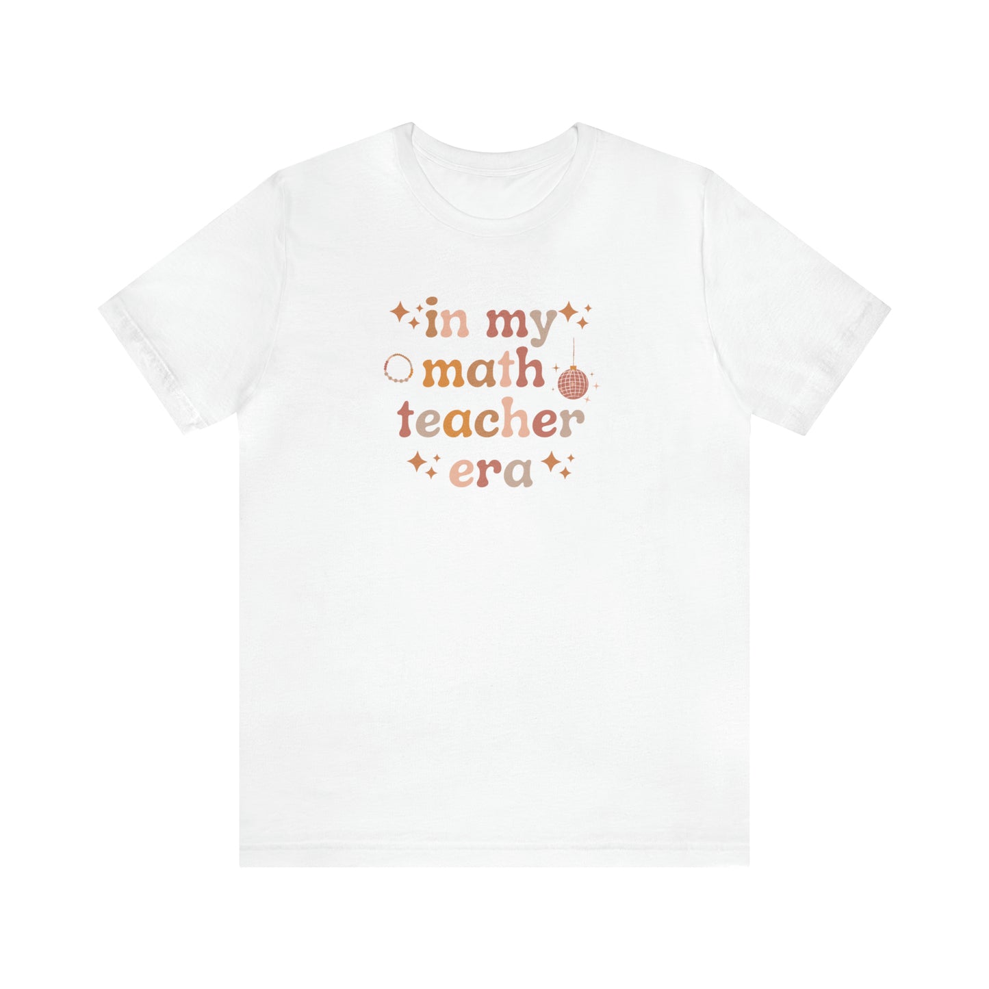 Disco Math Teacher Era Tee