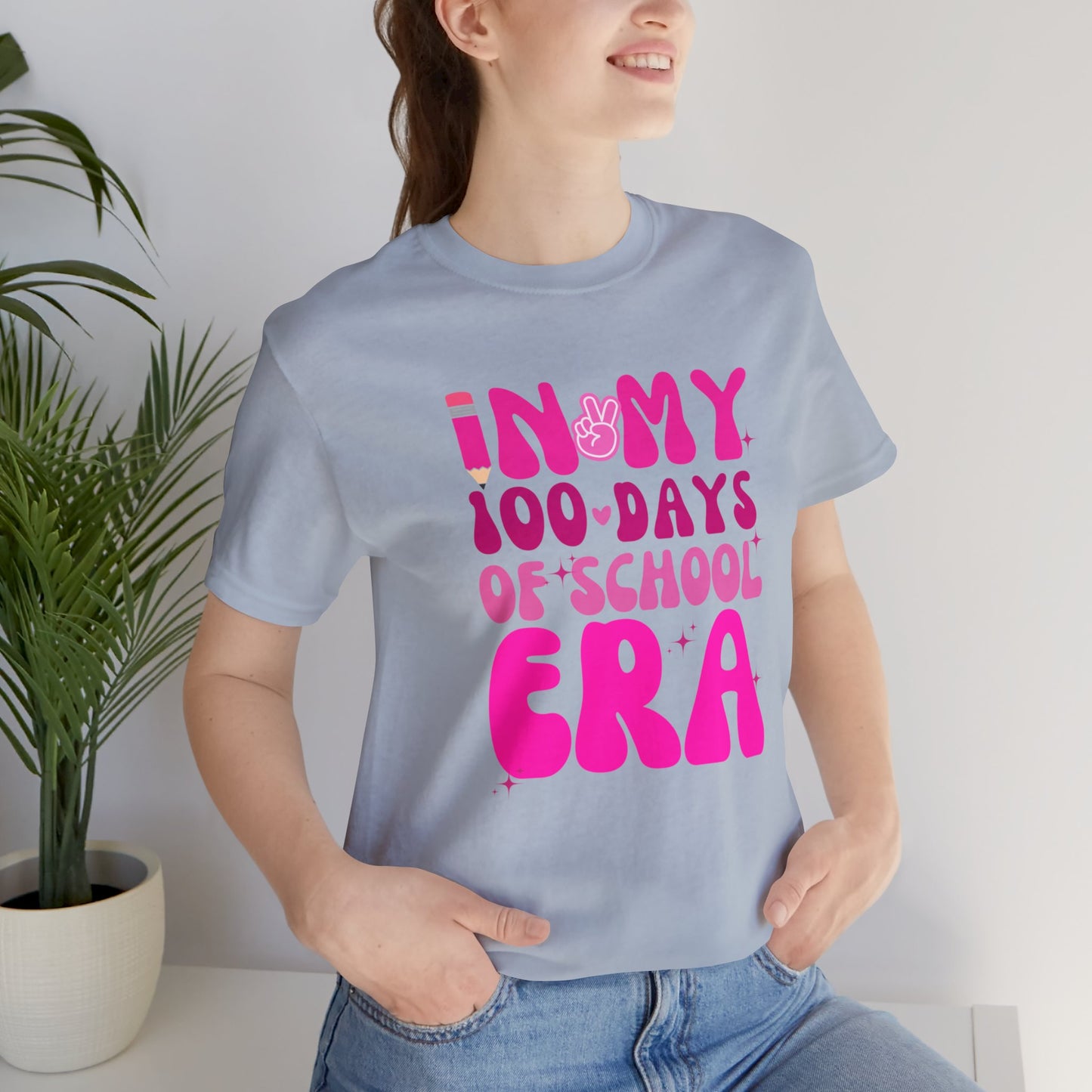 100 Days of School Era Short Sleeve Tee