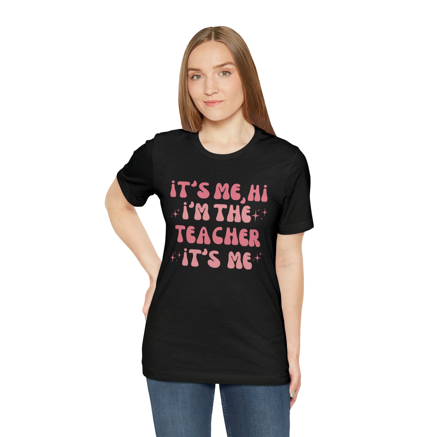 Pink Taylor Swift Teacher Tee