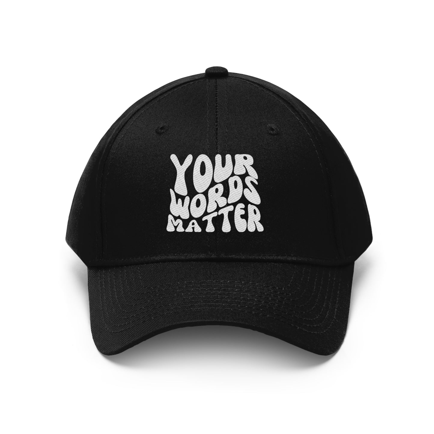 Groovy Your Words Matter Hat