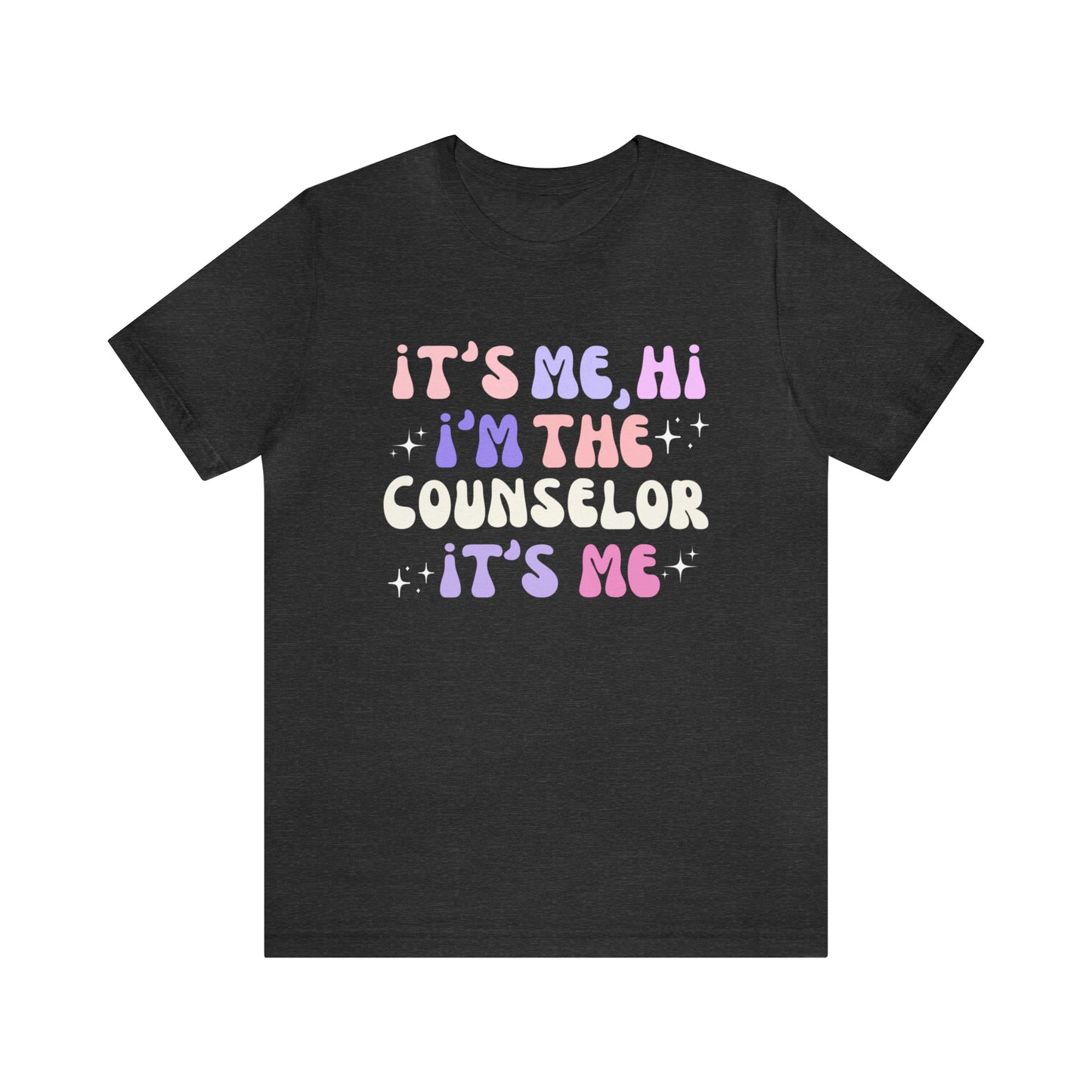 Pink & Purple Counselor Taylor Swift Tee