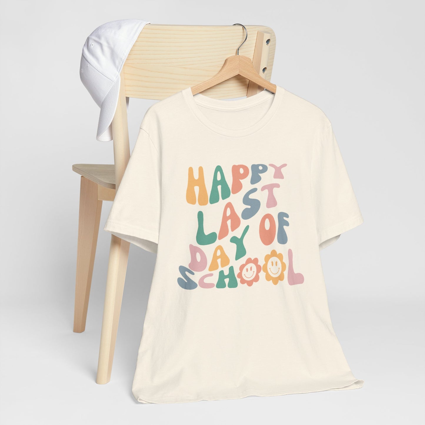 Flower Happy Last Day of School Tee