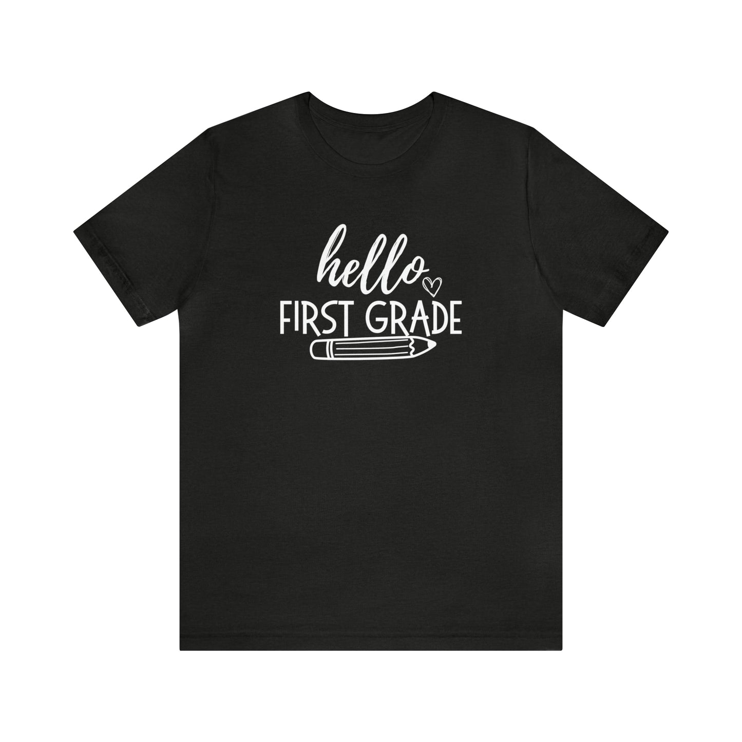 Hello First Grade Tee