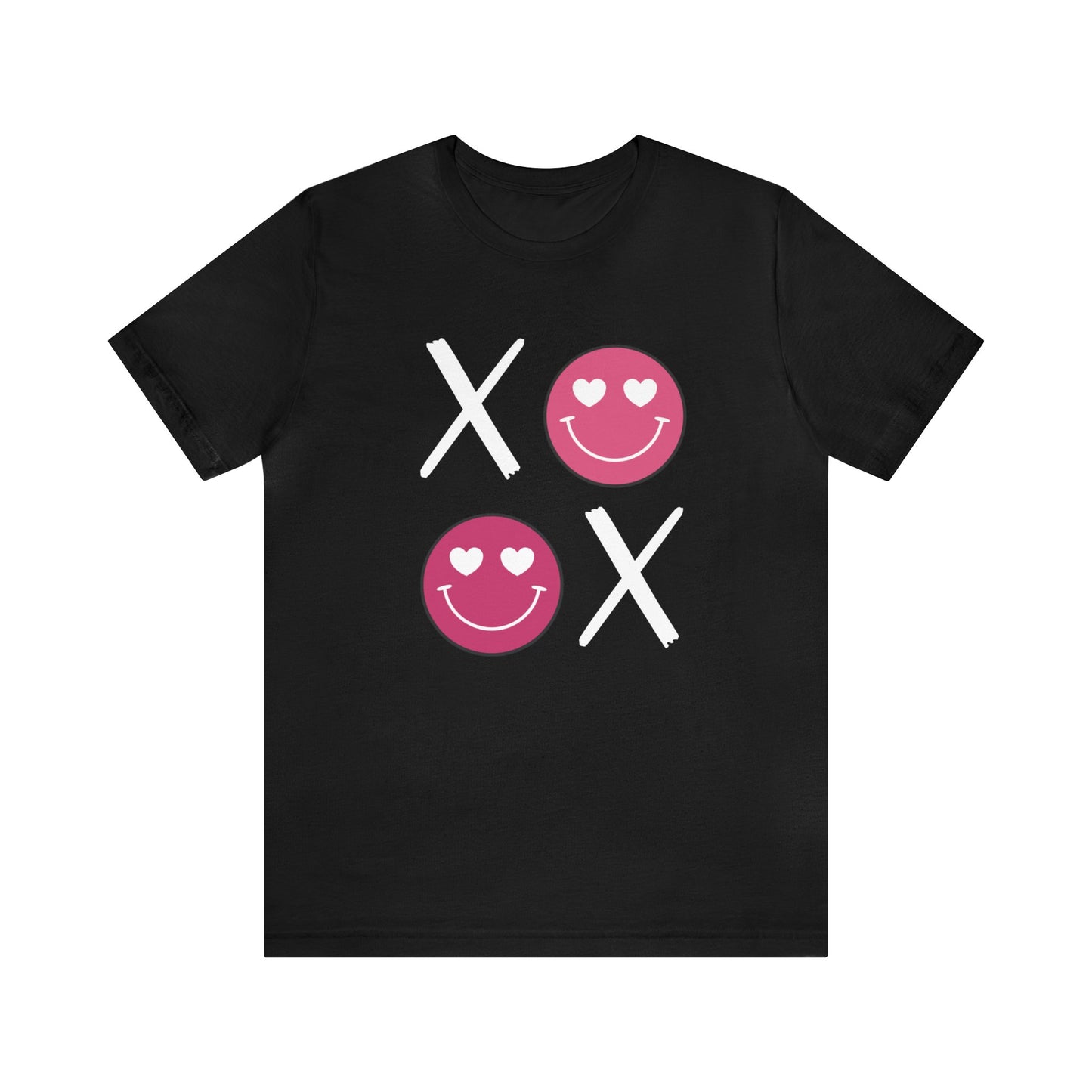 XOXO Smiley Face Short Sleeve Tee