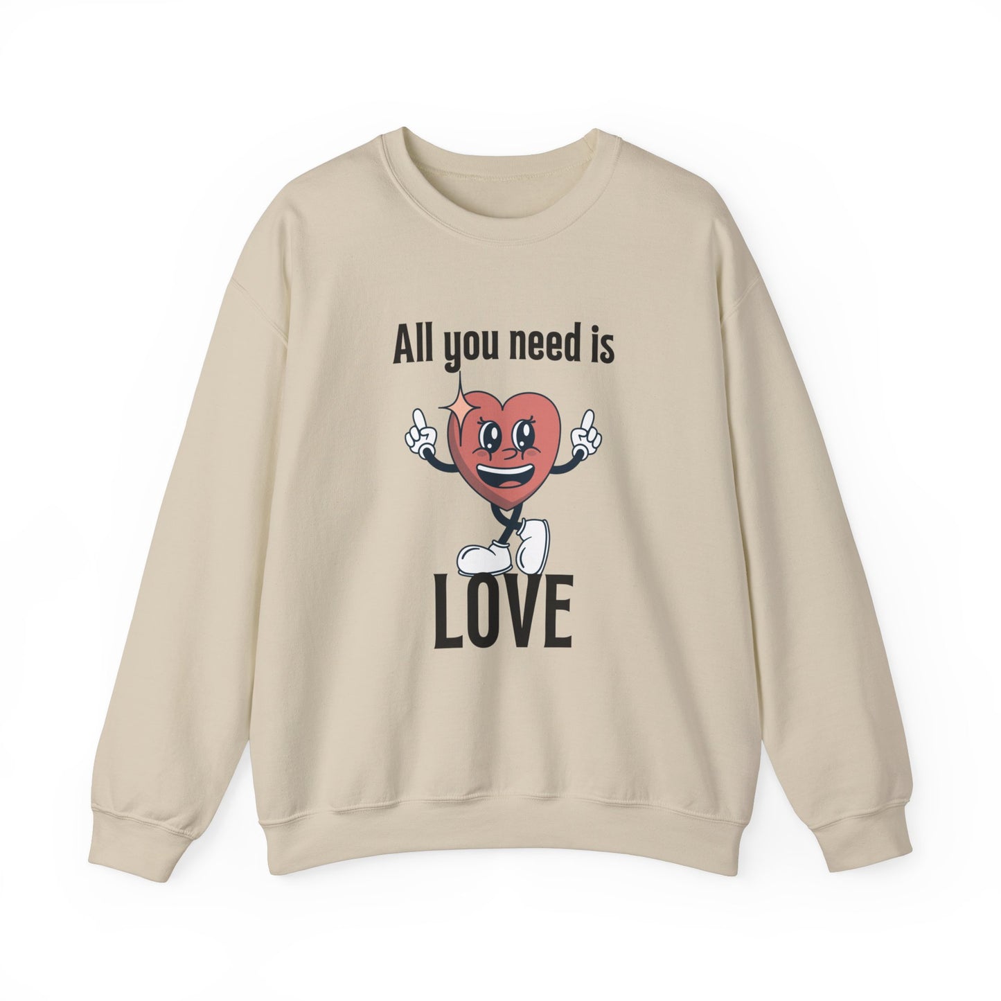 All You Need is Love Crewneck Sweatshirt