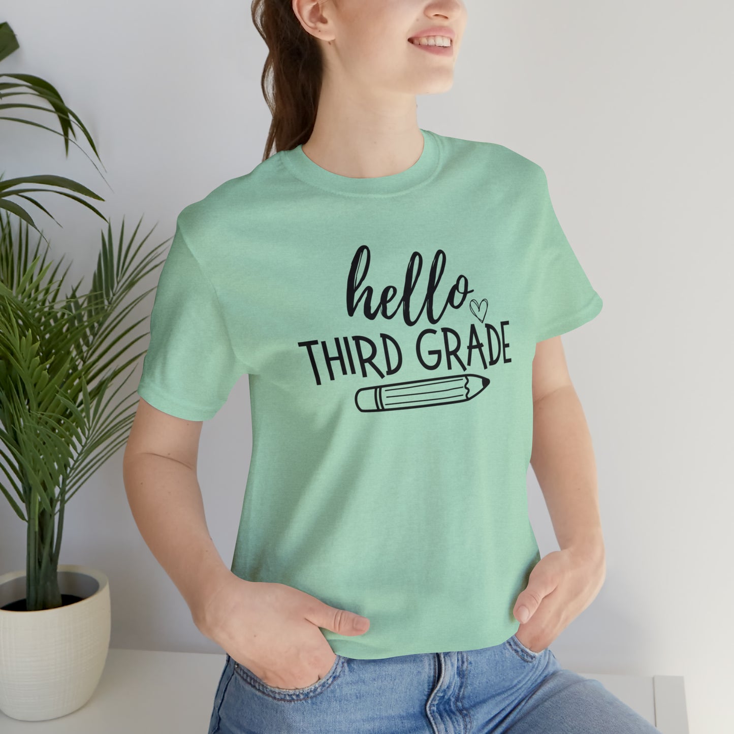 Hello Third Grade Tee