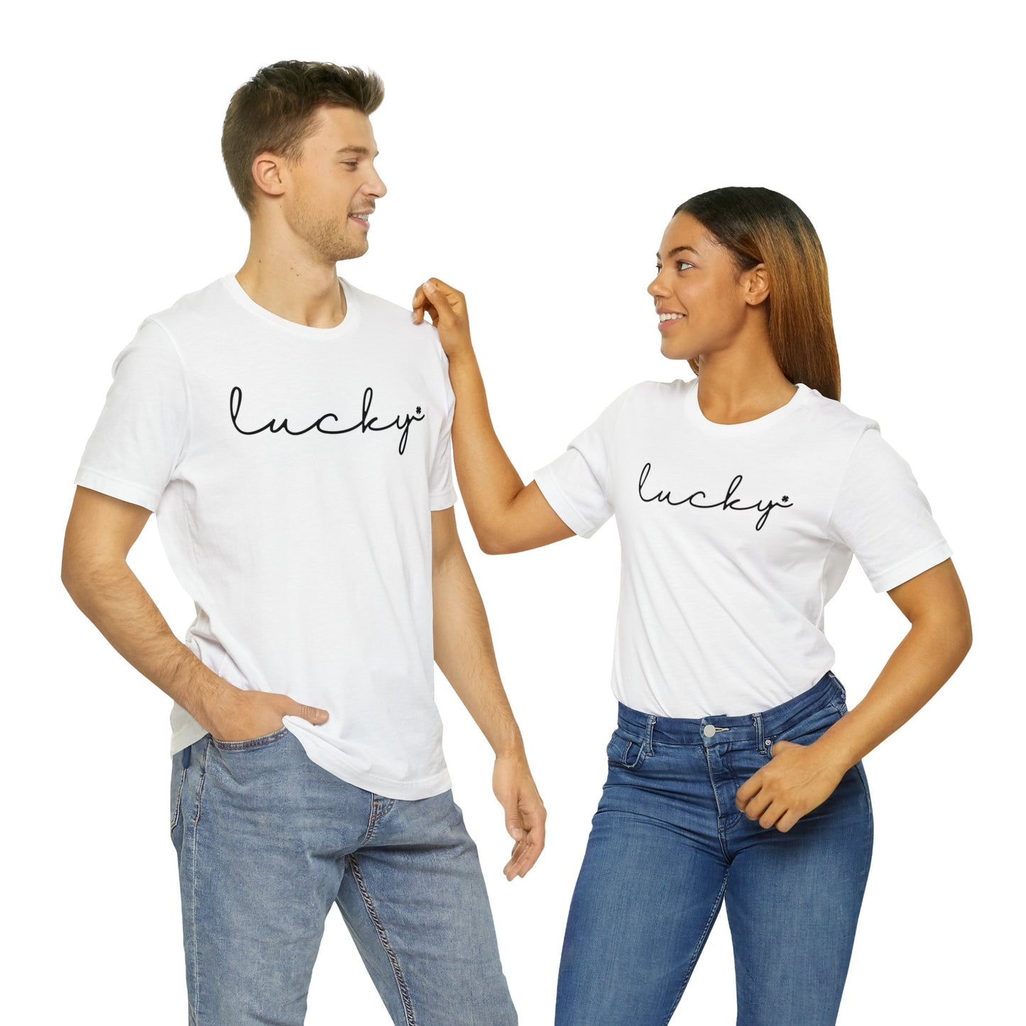 Cursive Lucky Tee