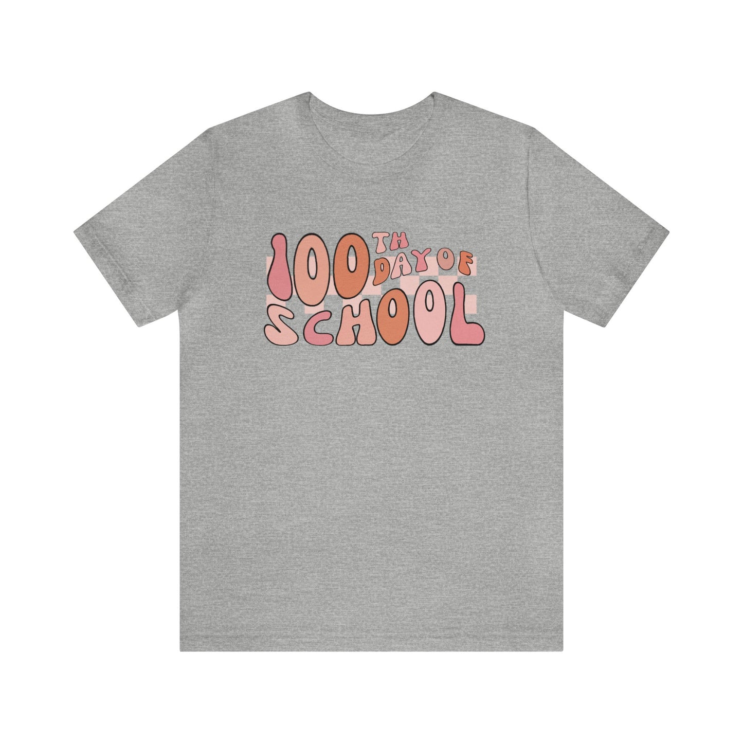 100th Day of School ~ Groovy Short Sleeve Tee