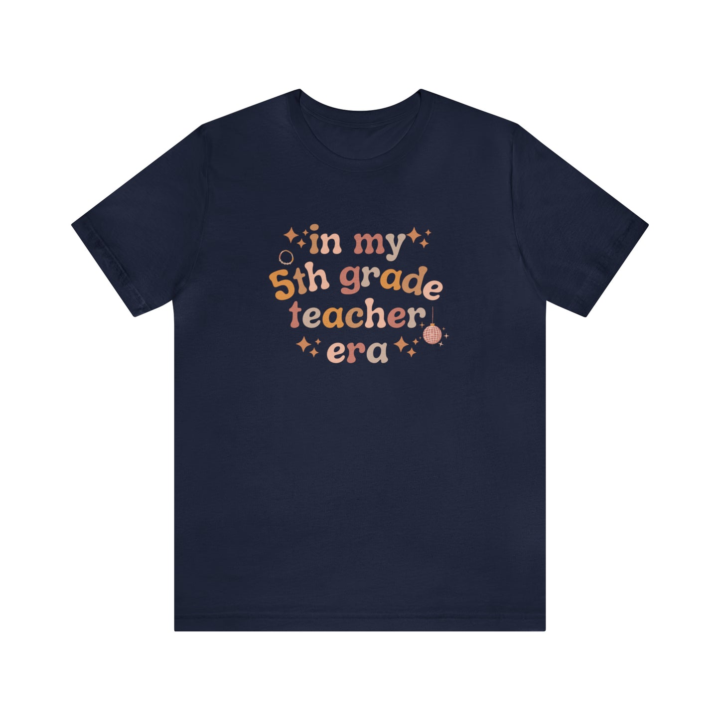 Disco 5th Grade Teacher Era Tee