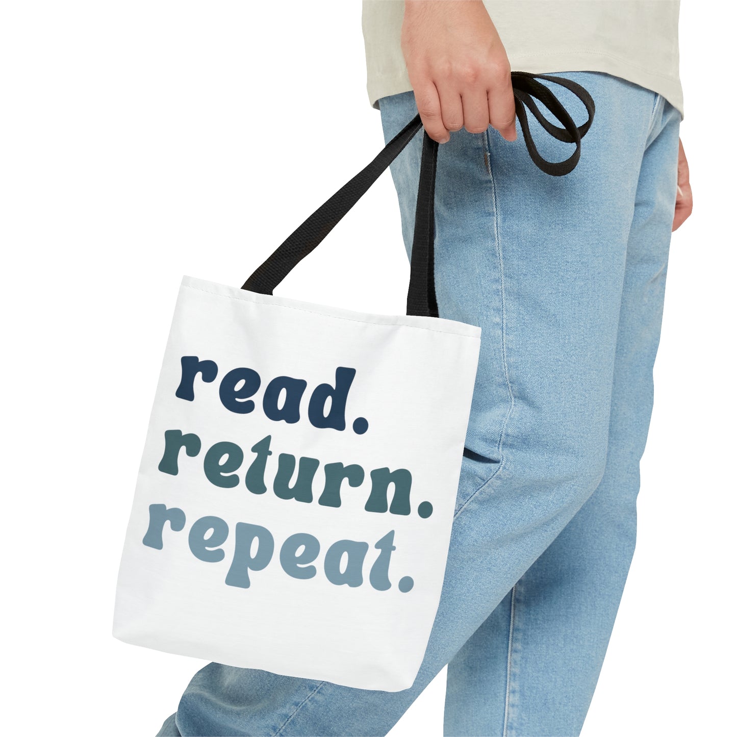 Read. Return. Repeat. Tote