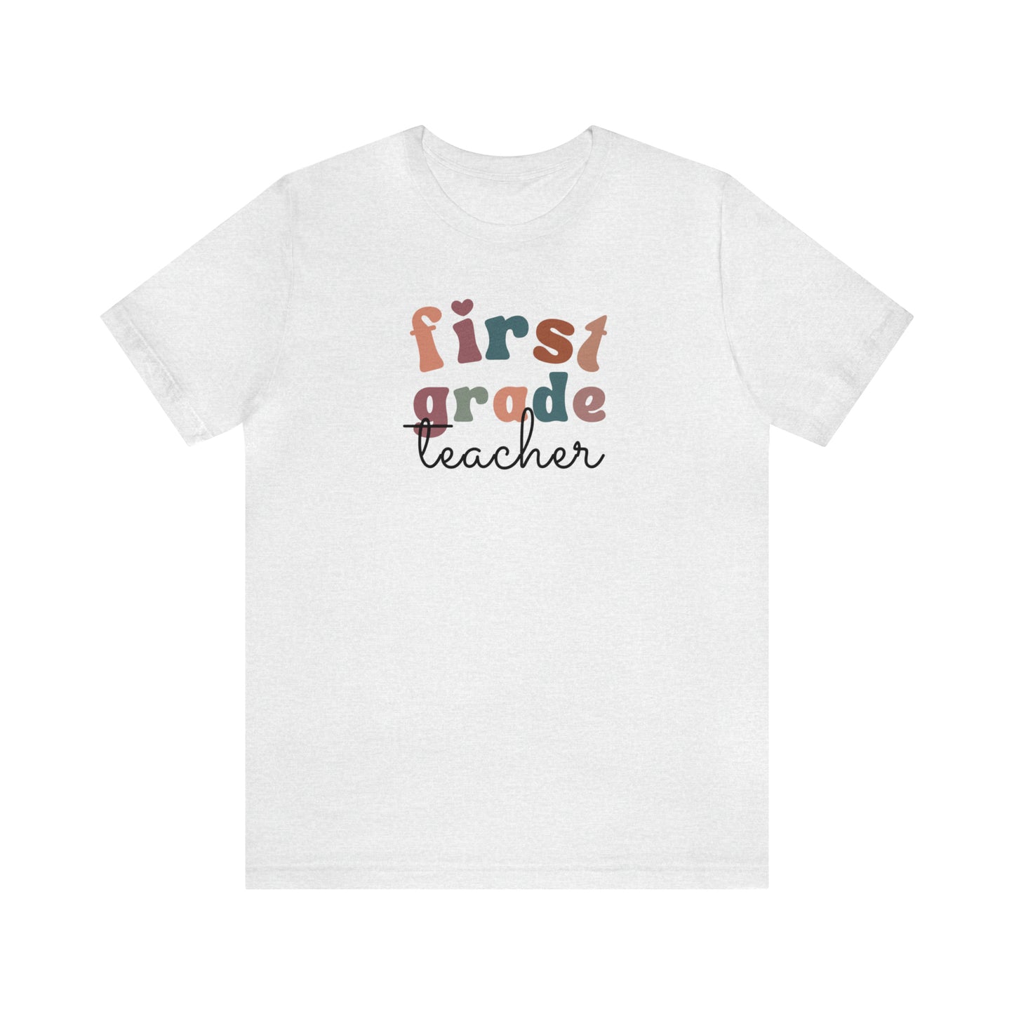 Retro First Grade Teacher