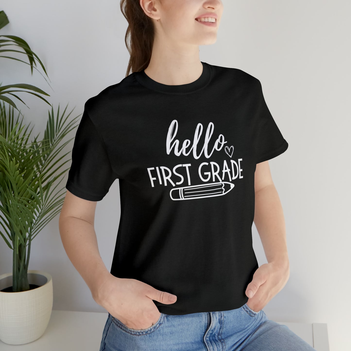 Hello First Grade Tee