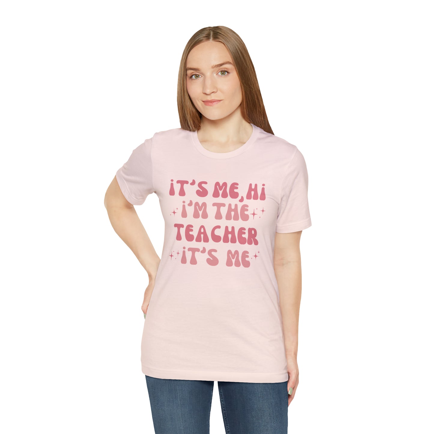 Pink Taylor Swift Teacher Tee