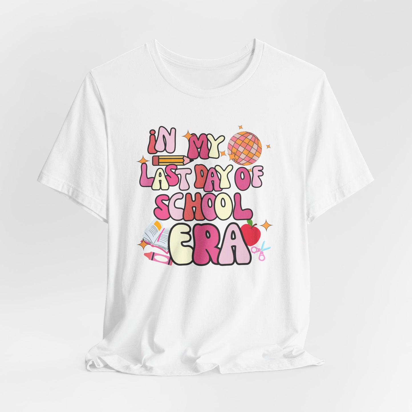 Groovy & Pink Last Day of School Tee