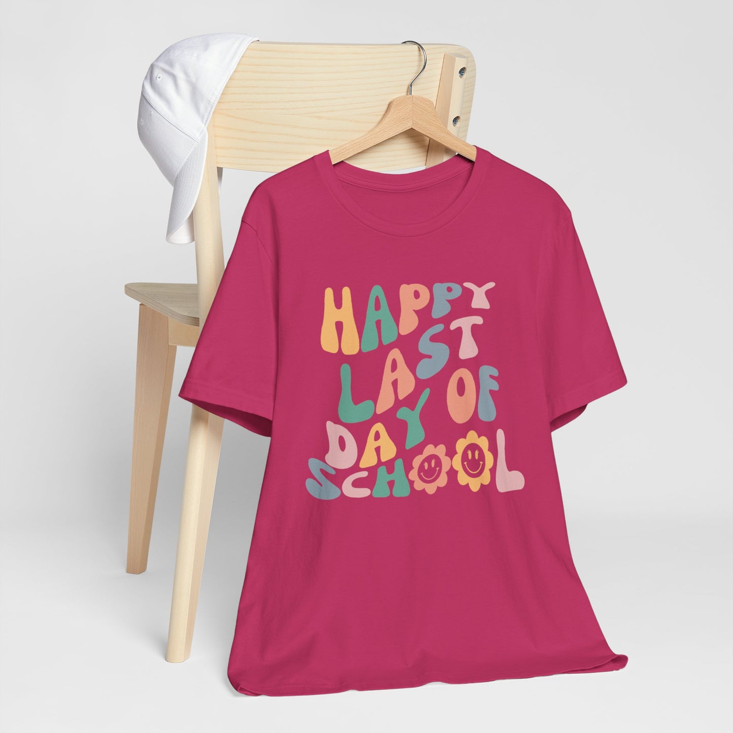 Flower Happy Last Day of School Tee