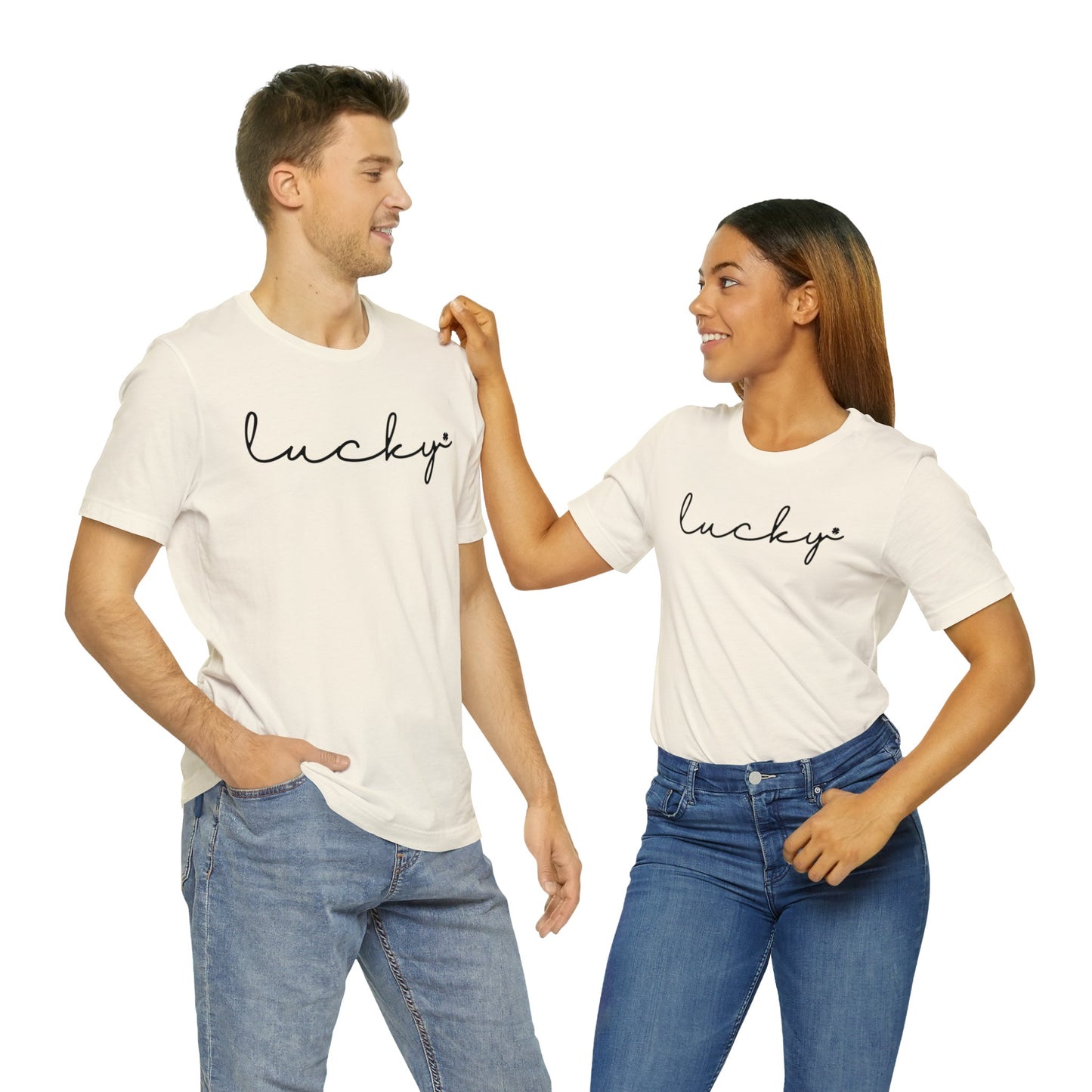 Cursive Lucky Tee