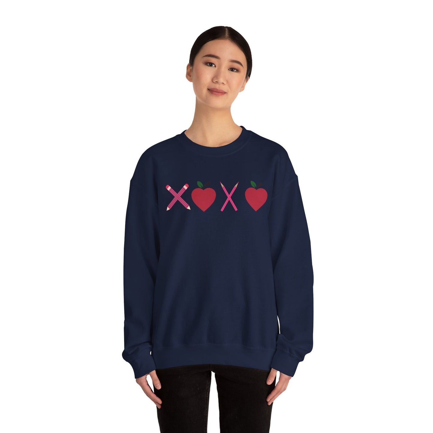 Teacher XOXO Crewneck Sweatshirt