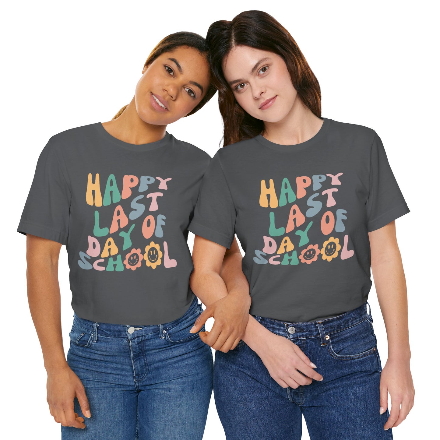 Flower Happy Last Day of School Tee