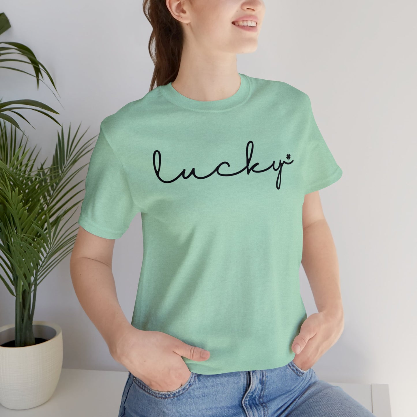 Cursive Lucky Tee