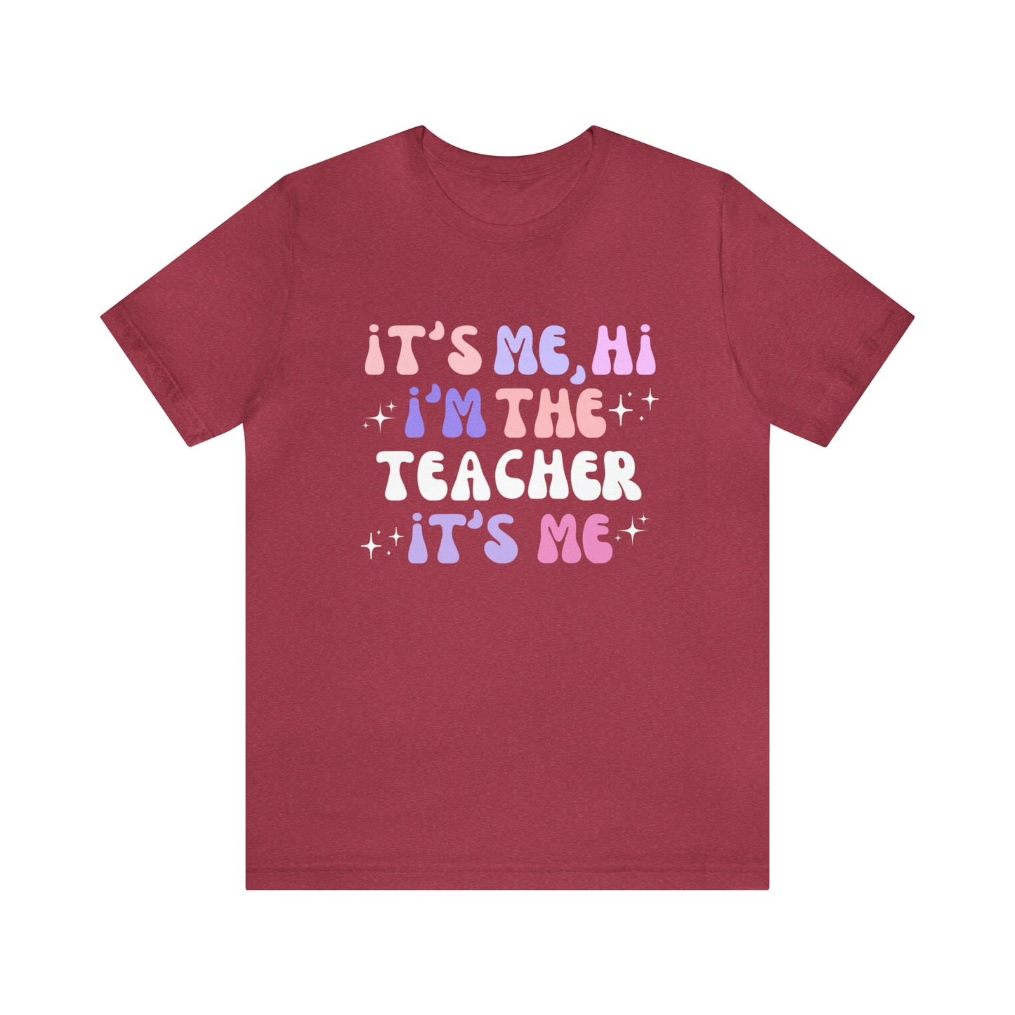 Pink & Purple Taylor Swift Teacher Tee