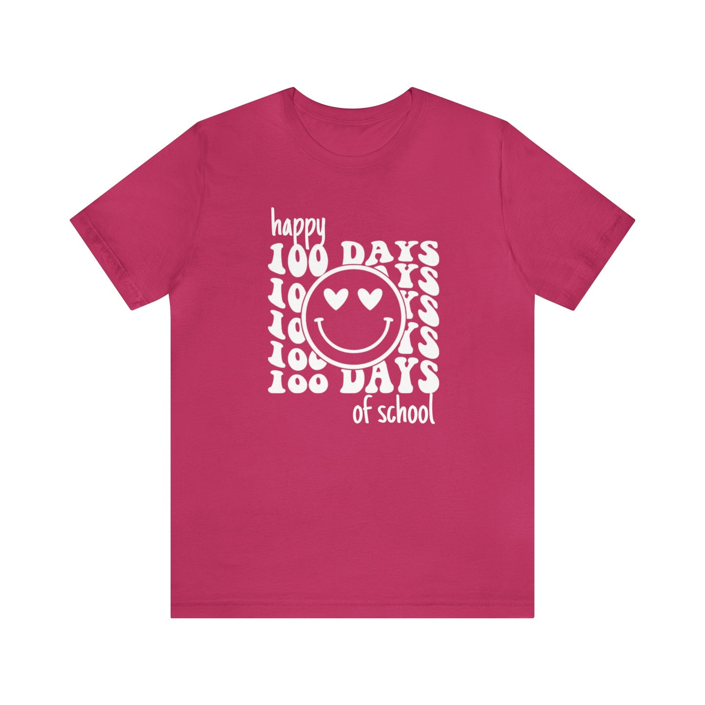 Happy 100 Days Short Sleeve Tee