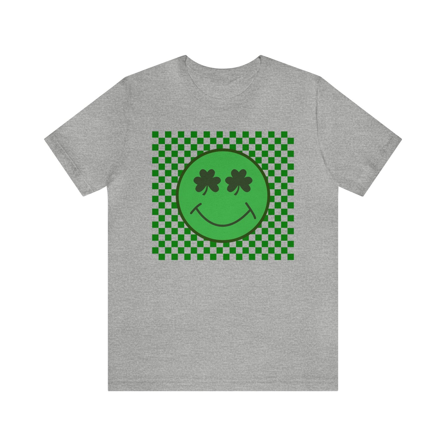 Shamrock Smiley Face Tee