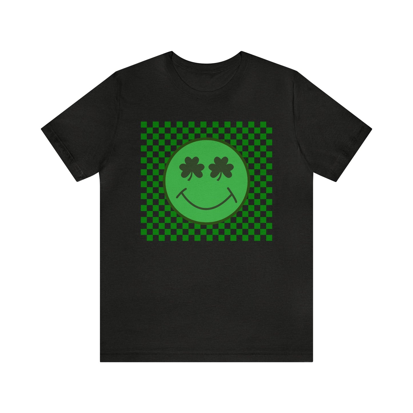 Shamrock Smiley Face Tee