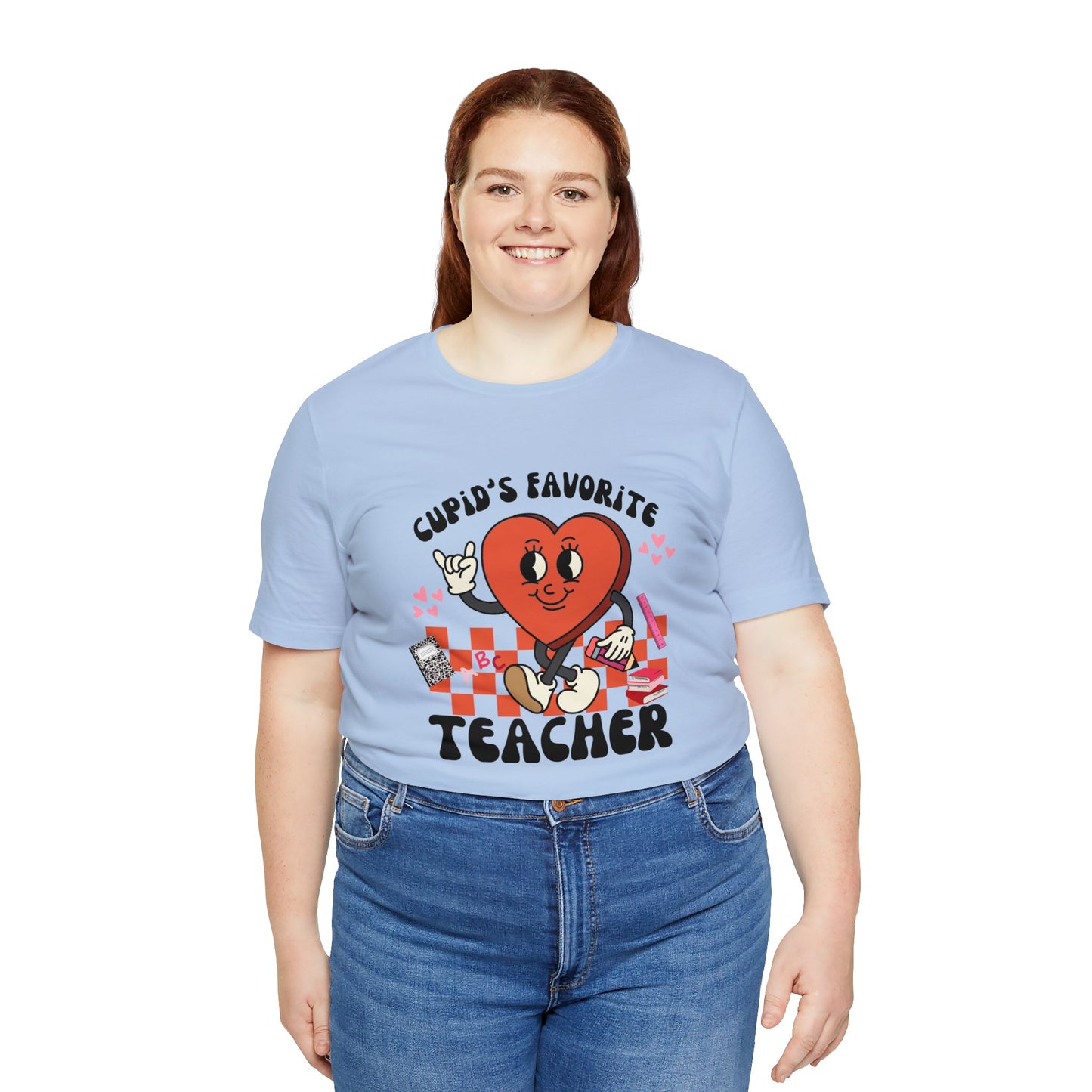 Cupid's Favorite Teacher Short Sleeve Tee