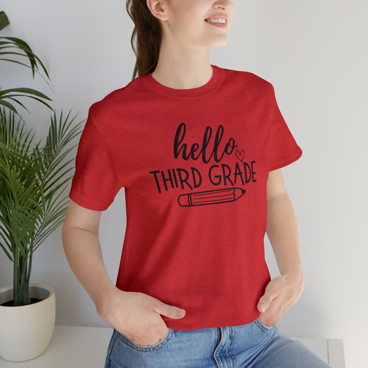 Hello Third Grade Tee