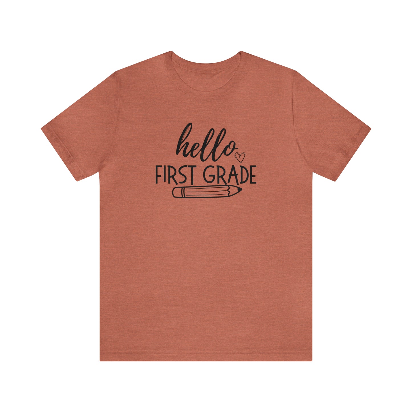 Hello First Grade Tee