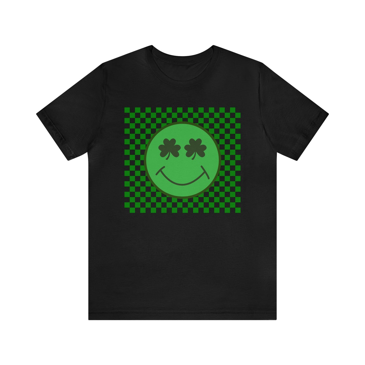 Shamrock Smiley Face Tee