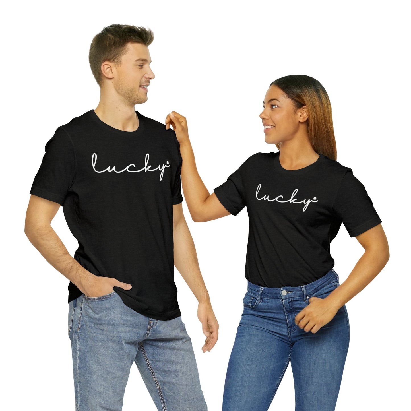 Cursive Lucky Tee