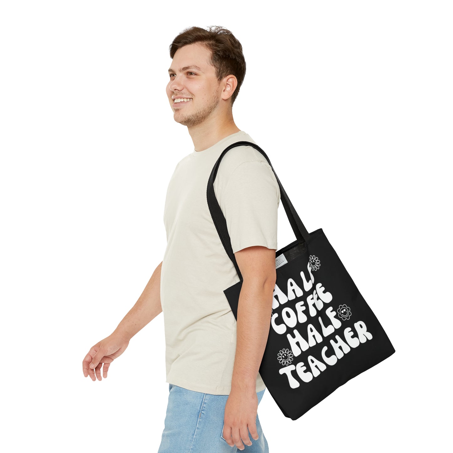 Half Coffee / Half Teacher (Black)