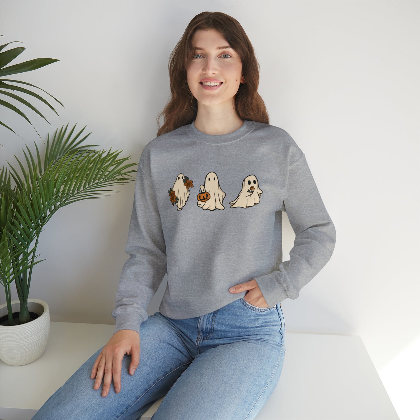 Aesthetic Ghosts Crewneck Sweatshirt