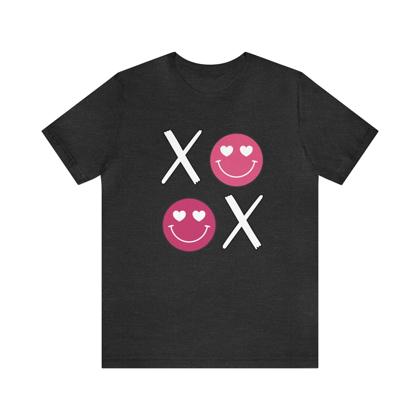 XOXO Smiley Face Short Sleeve Tee