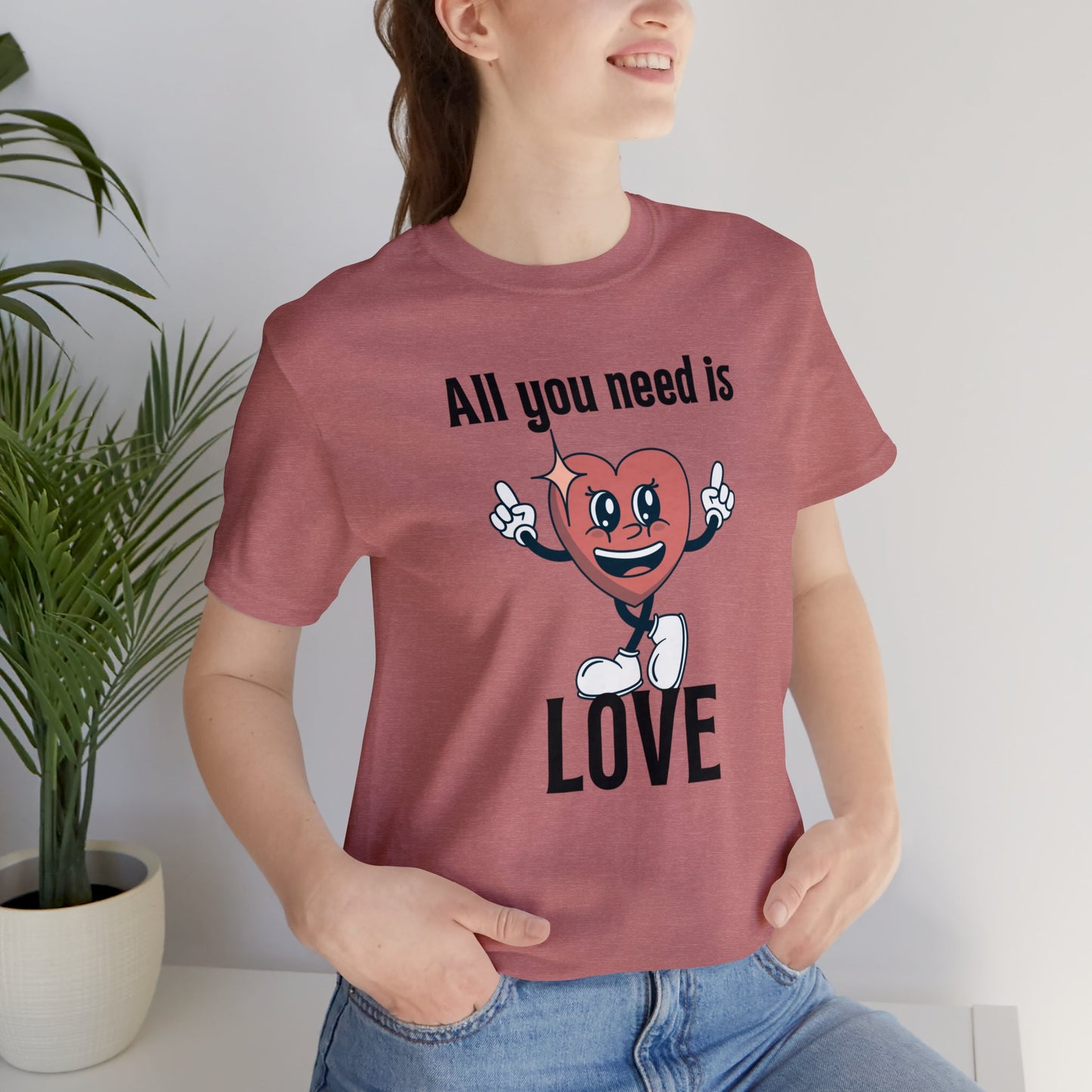 All You Need is Love Short Sleeve Tee