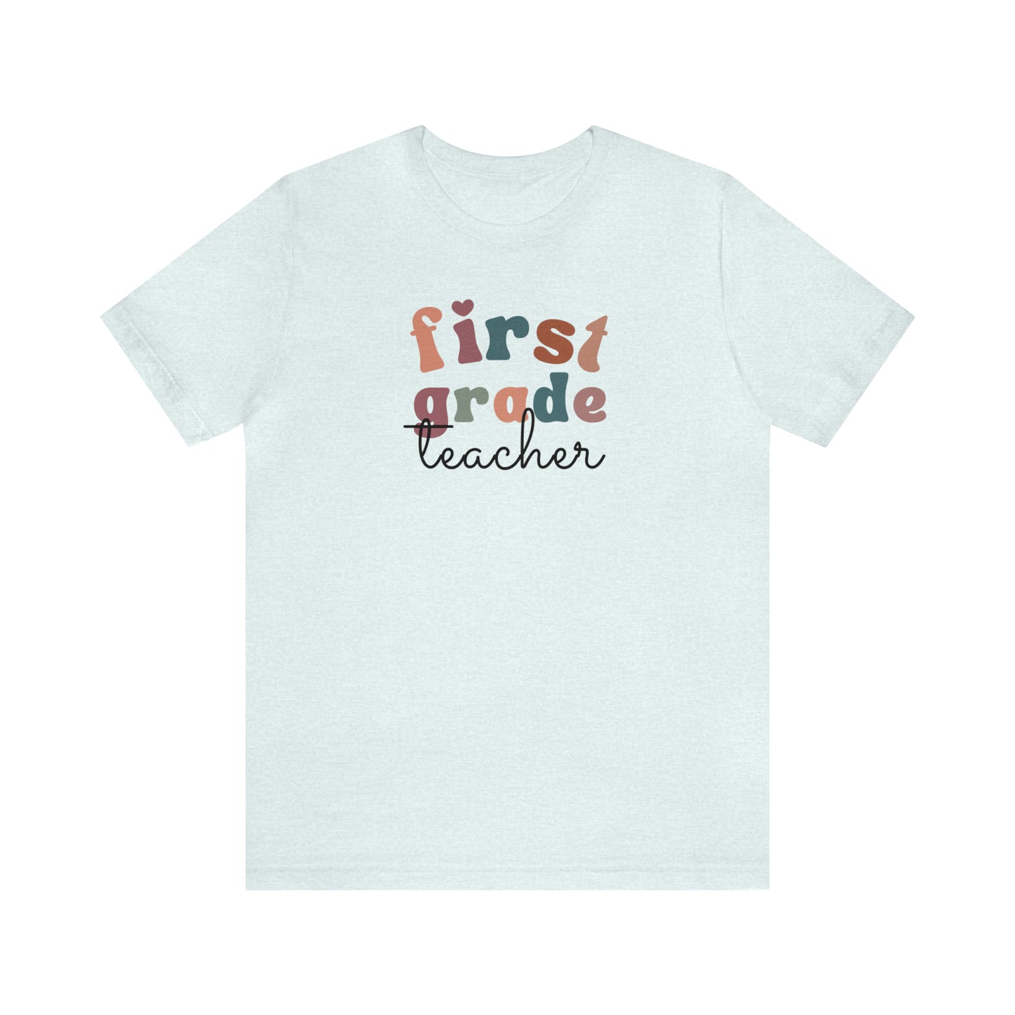 Retro First Grade Teacher